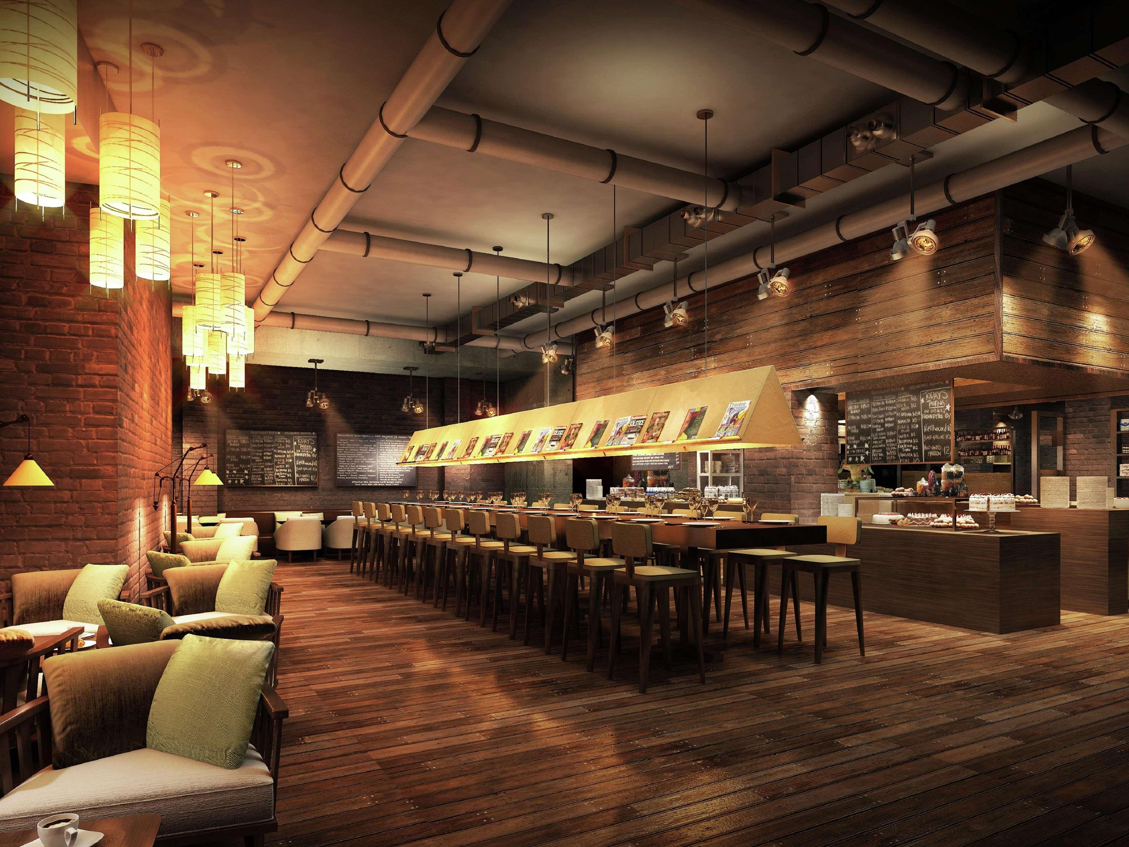 Doubletree By Hilton Doha - Al Sadd Hotel Buitenkant foto Interior of the restaurant